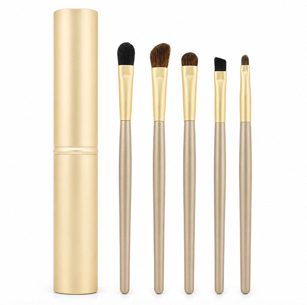 5-Piece Travel Makeup Brush Set | TIKA