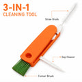 3-in-1 Bottle Cap, Cup Lid & Straw Cleaning Brush | TIKA