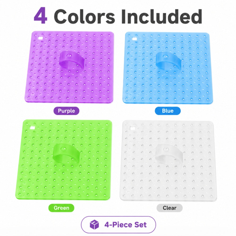 4-Pack Fruit & Vegetable Cleaning Brush Set | TIKA