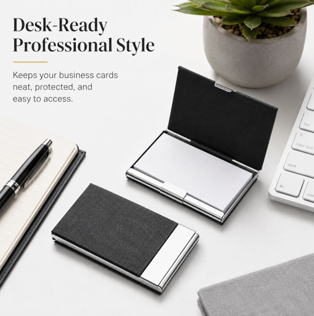 Slim PU Leather Card Holder Wallet | TIKA