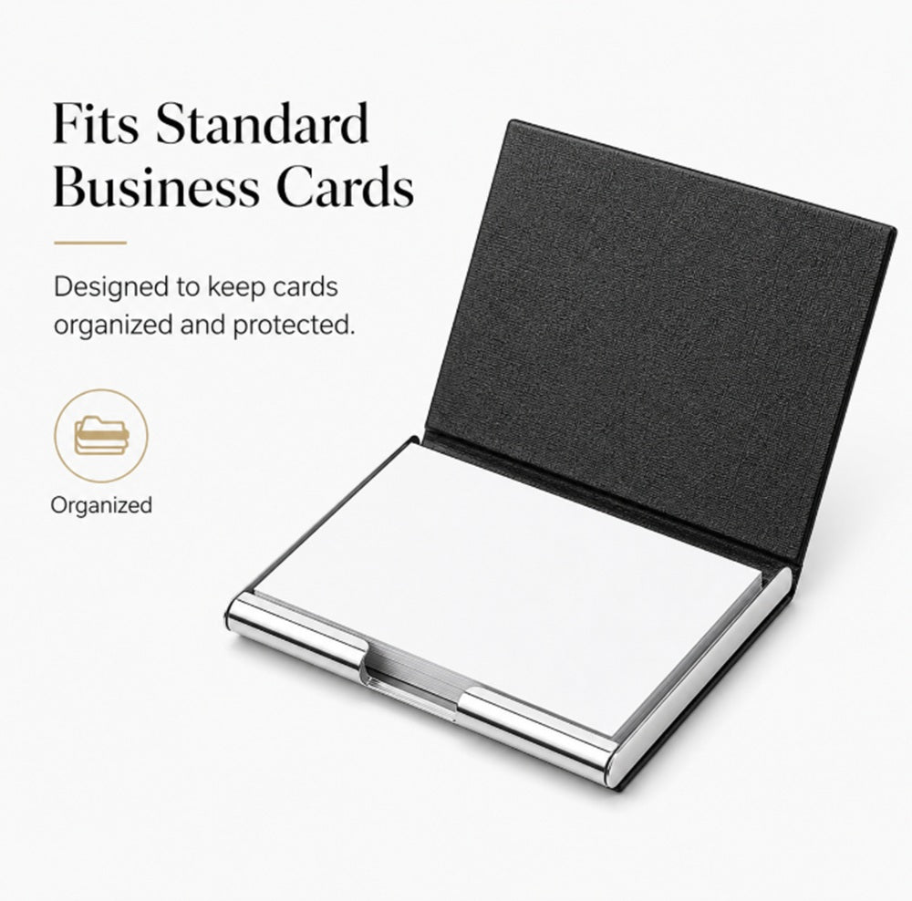 Slim PU Leather Card Holder Wallet | TIKA