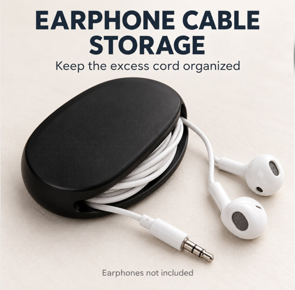 1-Pack Automatic Earphone Cable Winder | TIKA