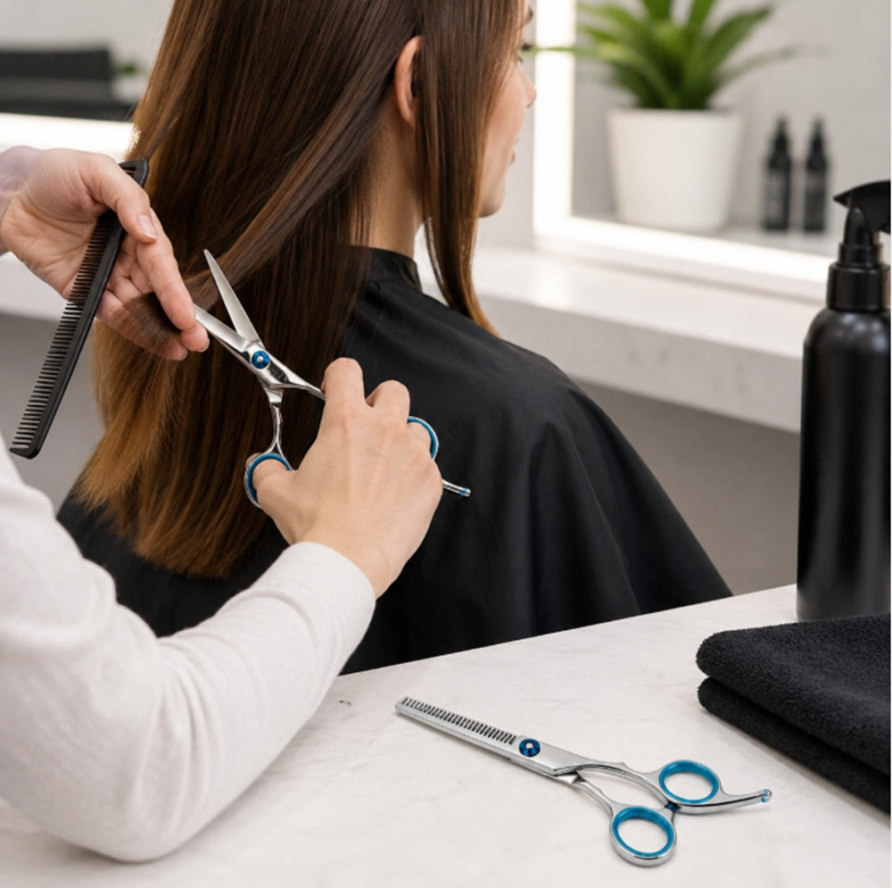 Hair Cutting Scissors & Thinning Shears Set | TIKA