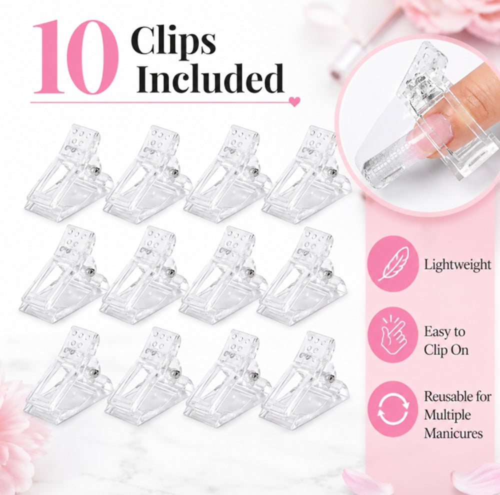 10-Pack Nail Extension Tip Clippers | TIKA