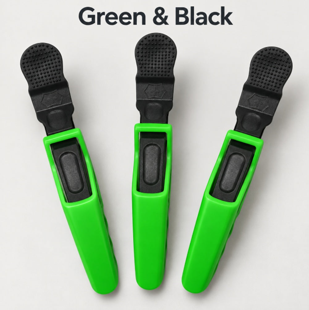 6-Pack Salon Alligator Hair Sectioning Clips | TIKA