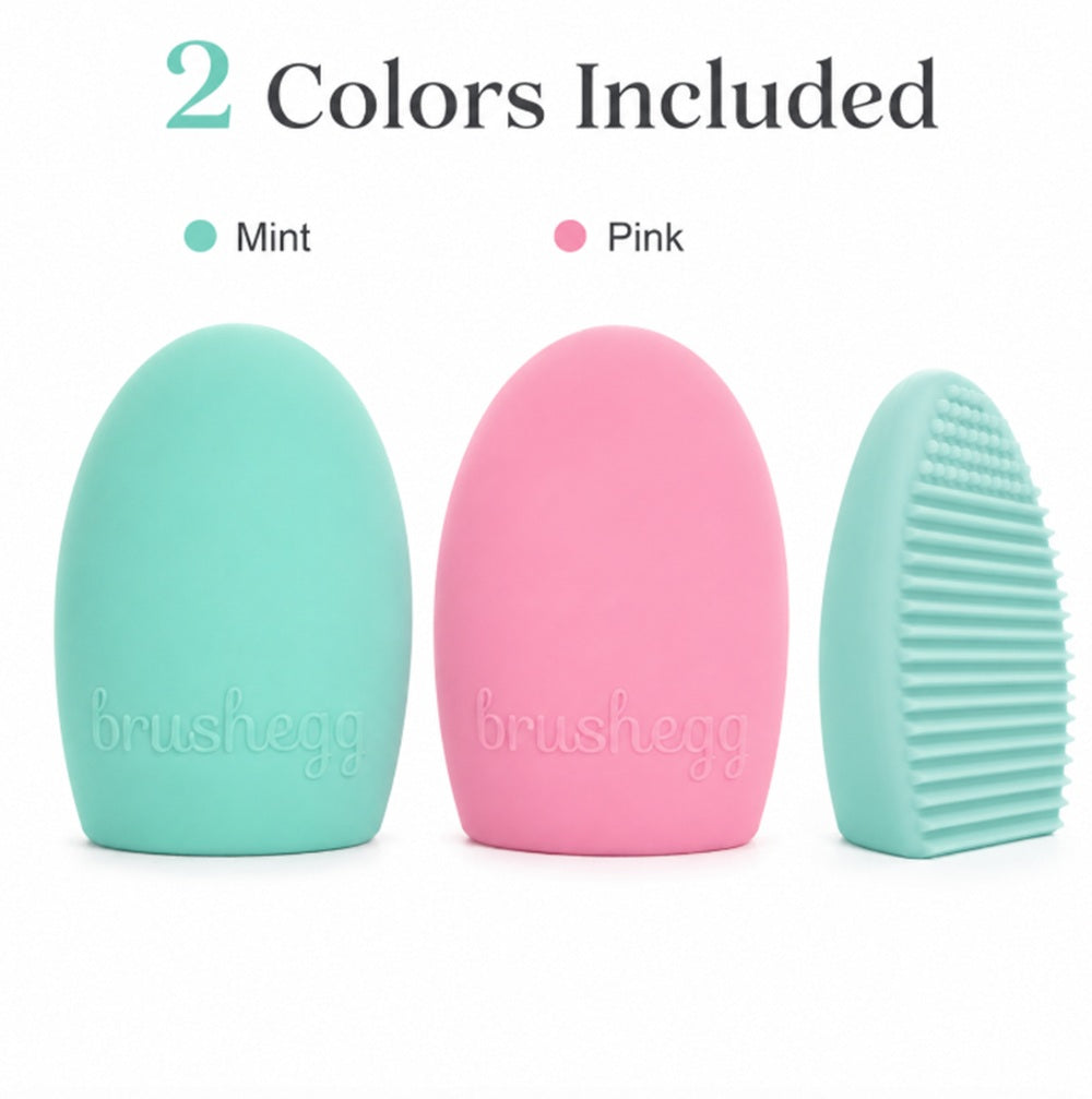 2-Pack Silicone Makeup Brush Cleaning Pads | TIKA