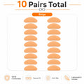 10-Pair Self-Adhesive Foam Nose Pads for Glasses | TIKA