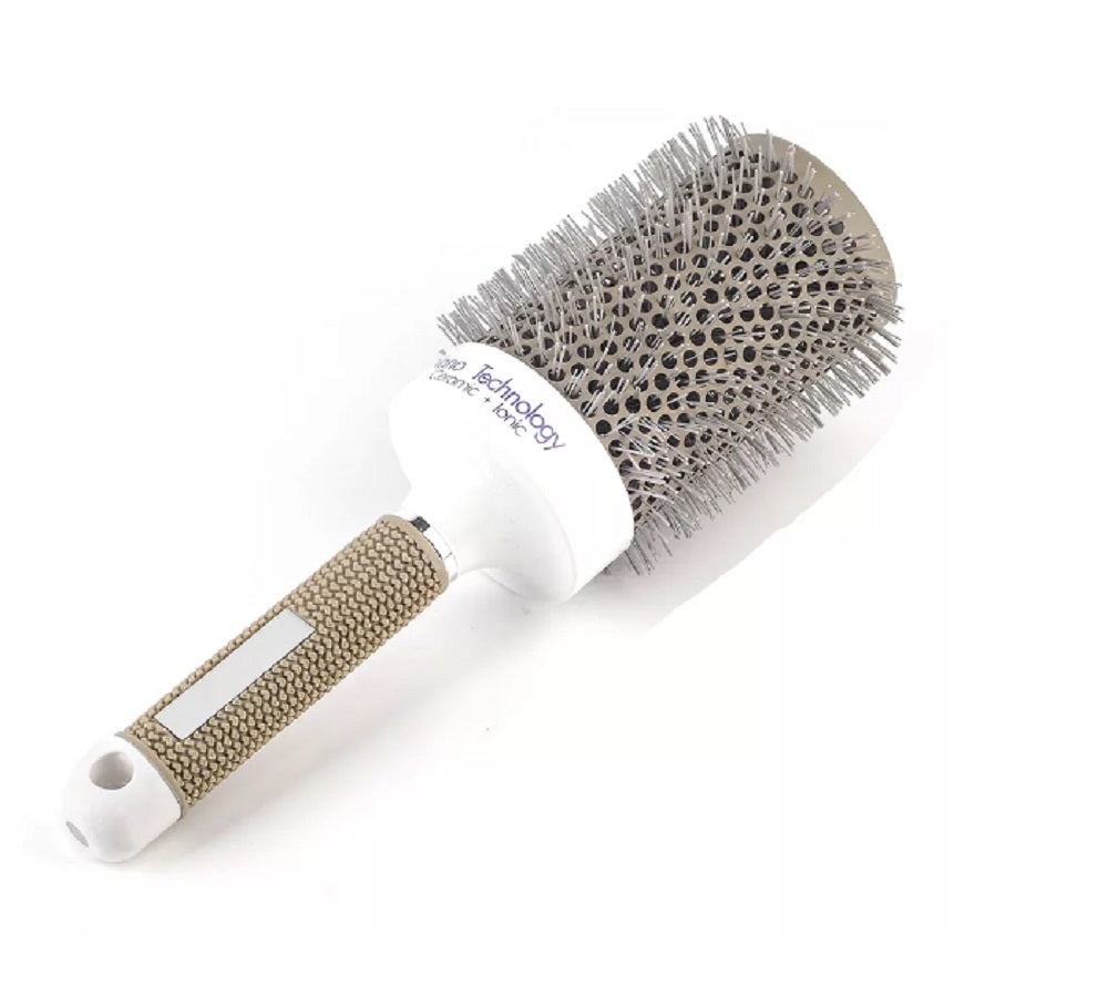 Ionic Ceramic Round Hair Brush for Blow-Dry Styling | TIKA