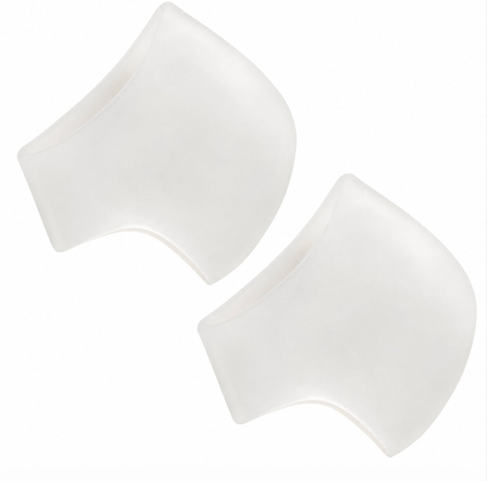 1-Pair Silicone Gel-Lined Open-Heel Socks | TIKA