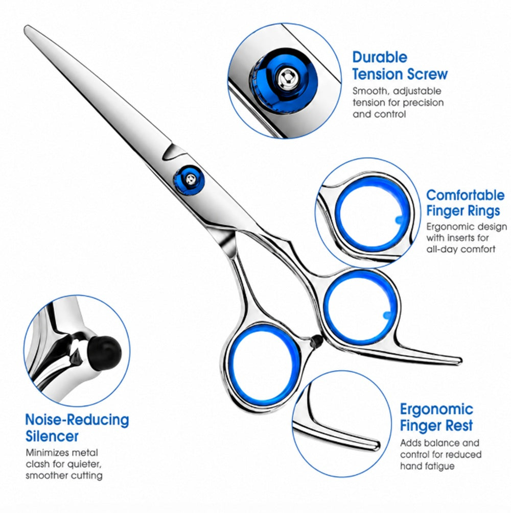 Hair Cutting Scissors & Thinning Shears Set | TIKA