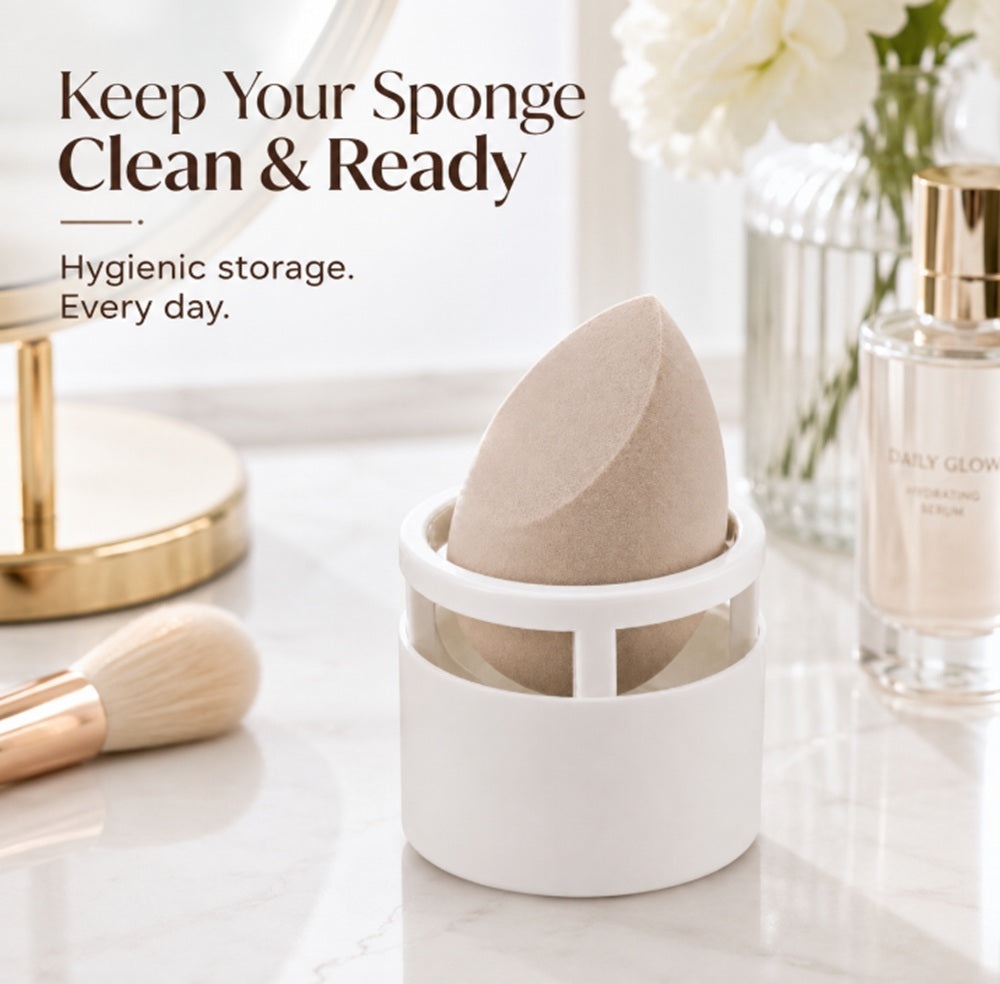 Makeup Sponge & Powder Puff Drying Stand | TIKA