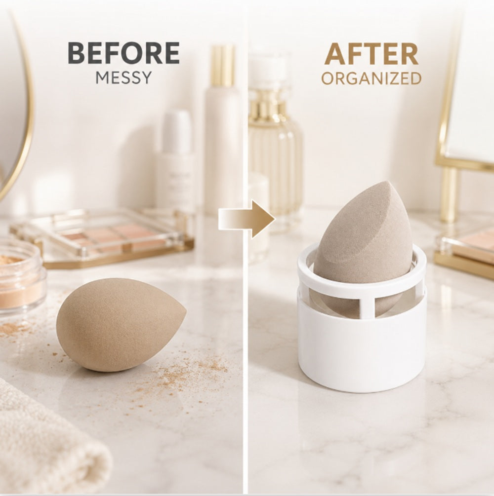 Makeup Sponge & Powder Puff Drying Stand | TIKA