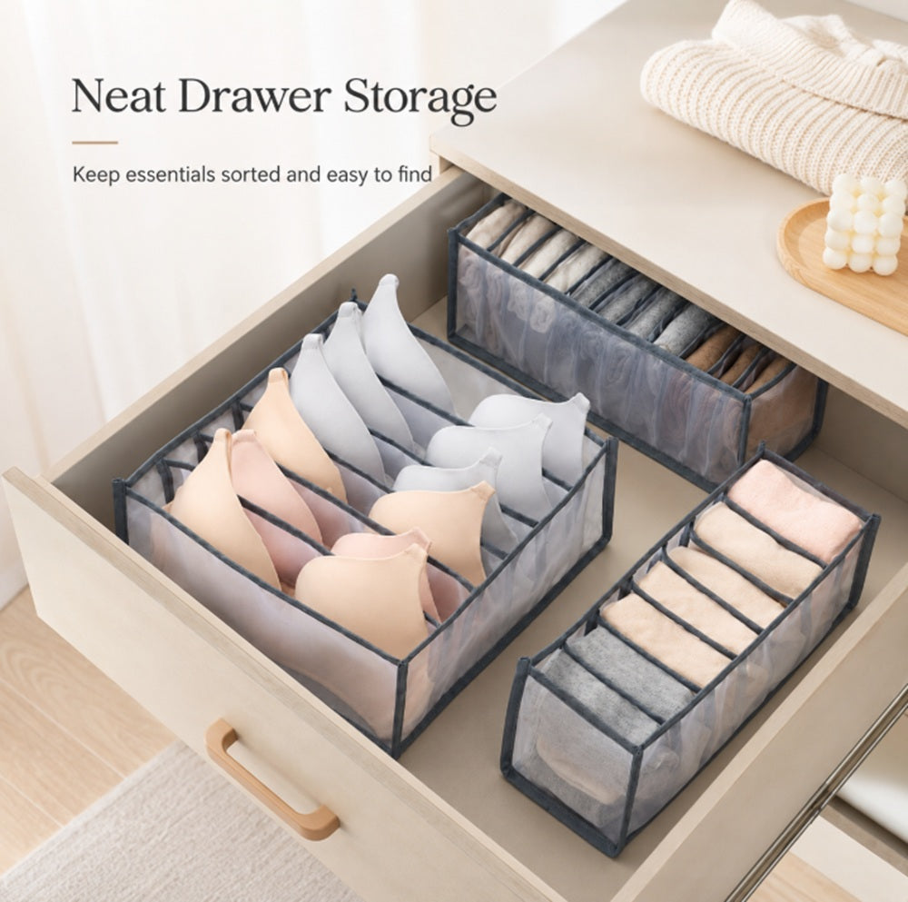 Foldable Drawer Organizer for Underwear, Bras & Socks | TIKA