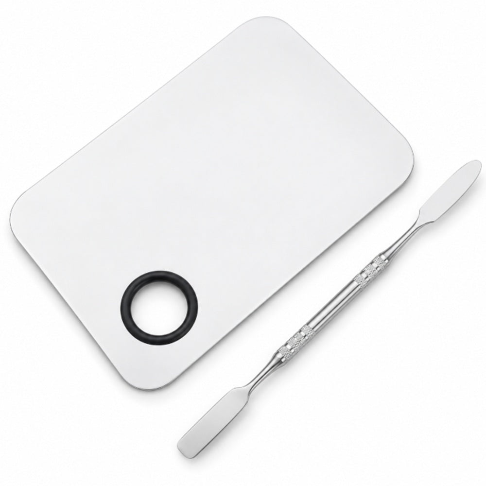 Acrylic Makeup Mixing Palette with Spatula | TIKA