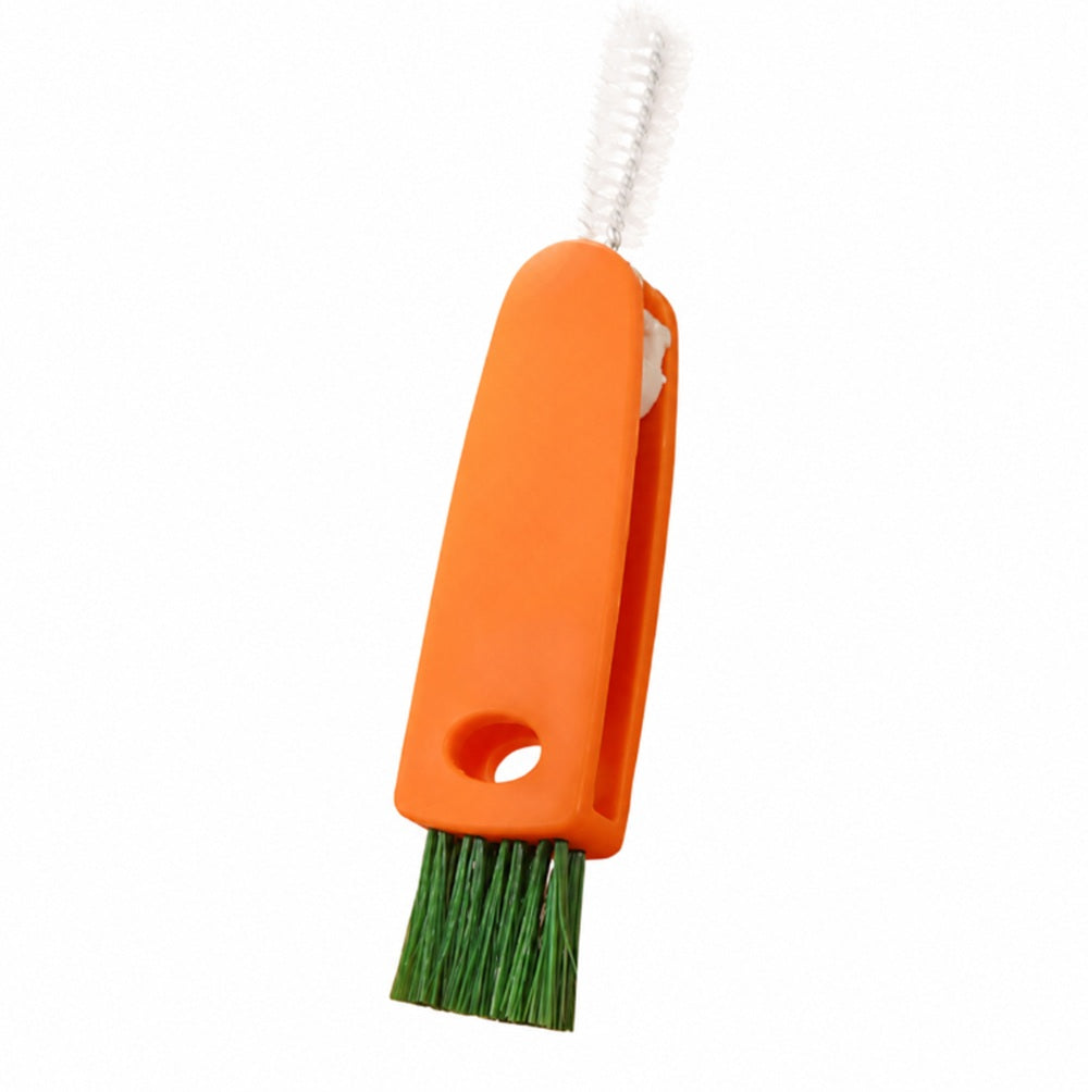 3-in-1 Bottle Cap, Cup Lid & Straw Cleaning Brush | TIKA