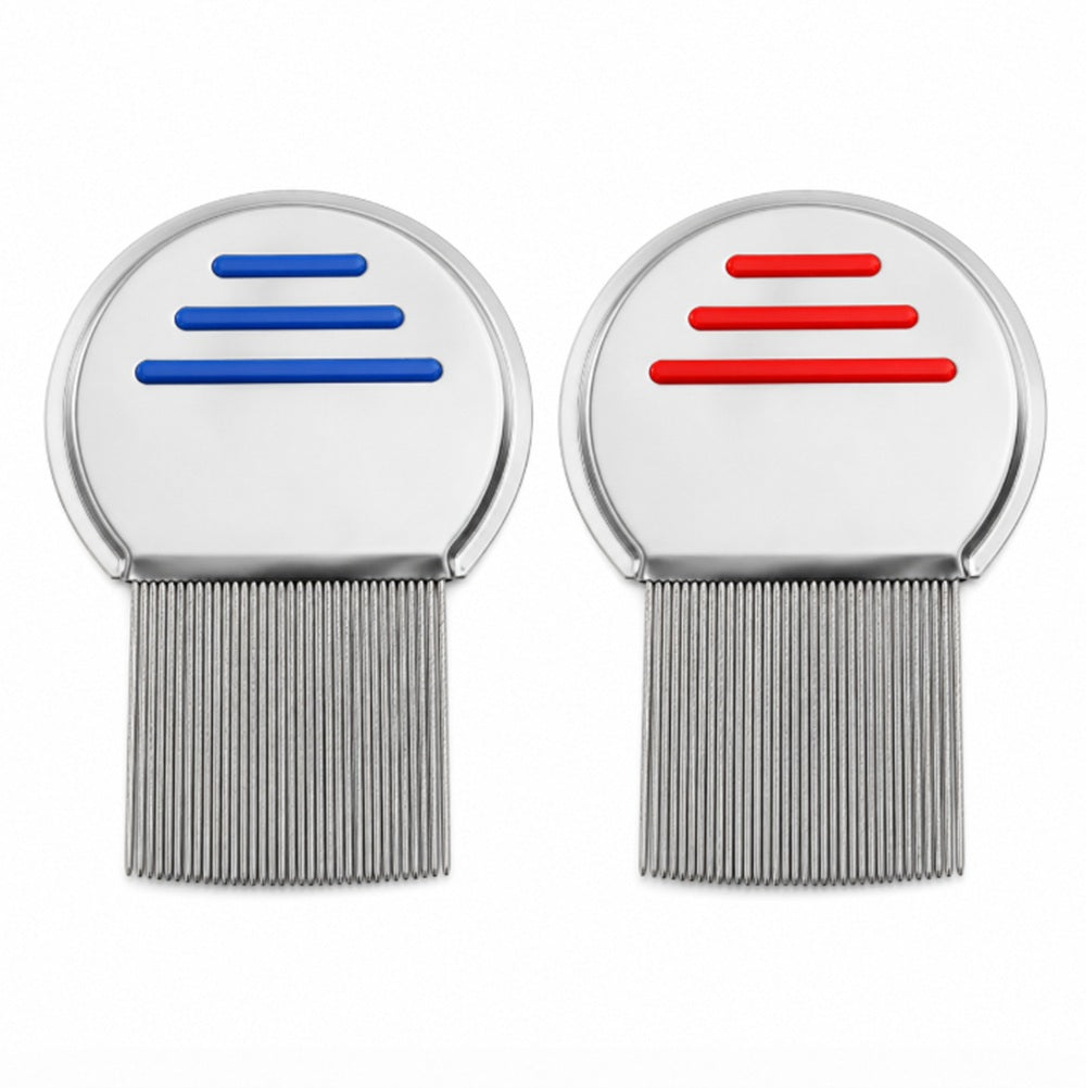 2-Pack Fine-Tooth Flea Combs for Cats & Dogs | TIKA