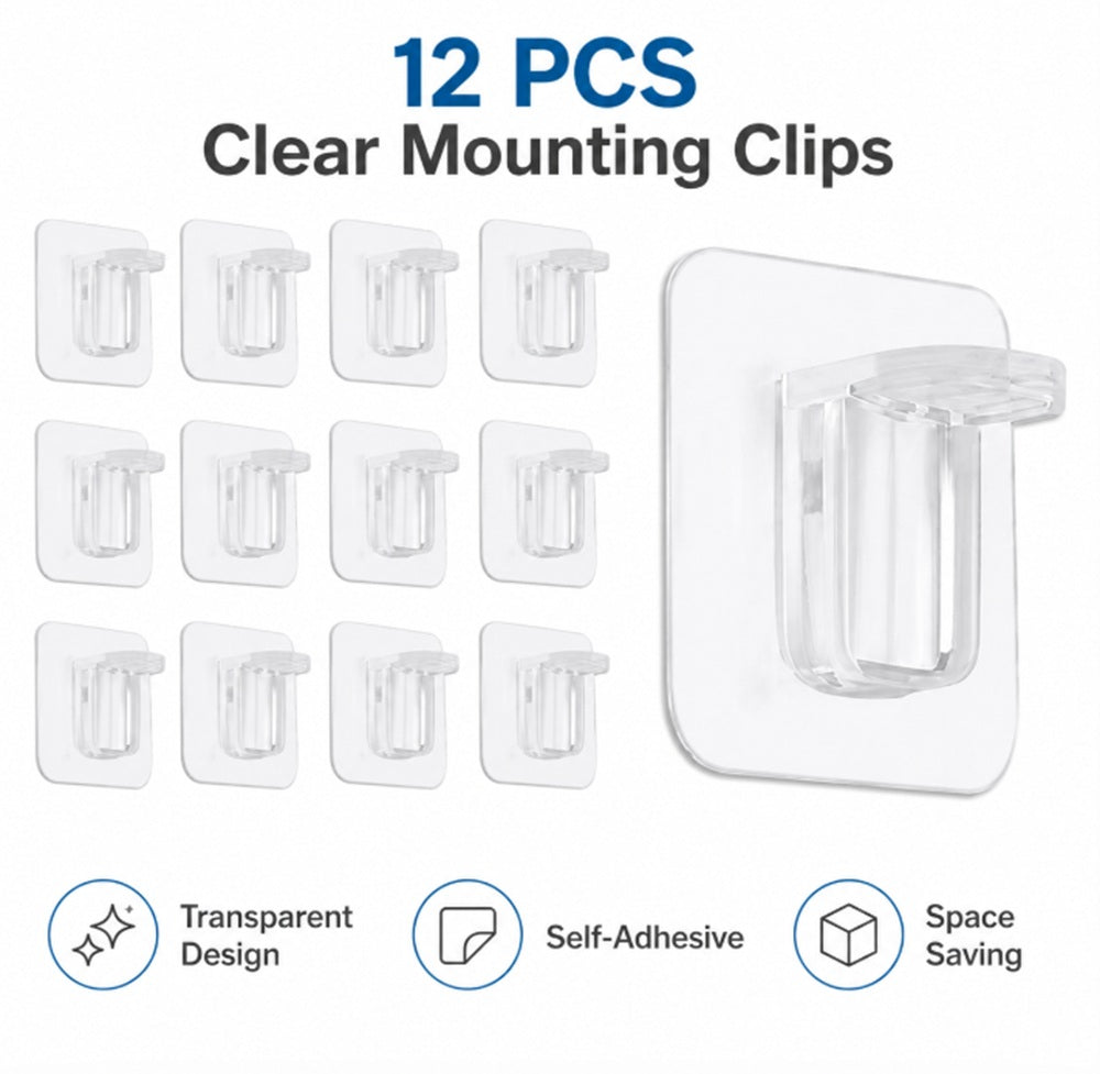 12-Pack Self-Adhesive Shelf Support Pegs | TIKA