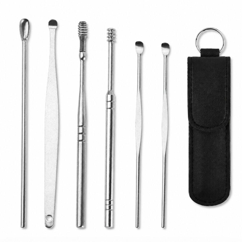 6-Piece Reusable Ear Cleaning Tool Set | TIKA