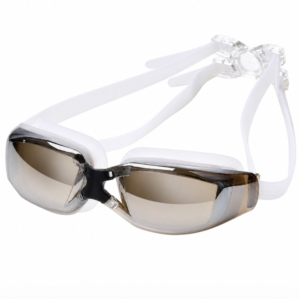 Mirrored Swim Goggles with Anti-Fog & UV Protection | TIKA