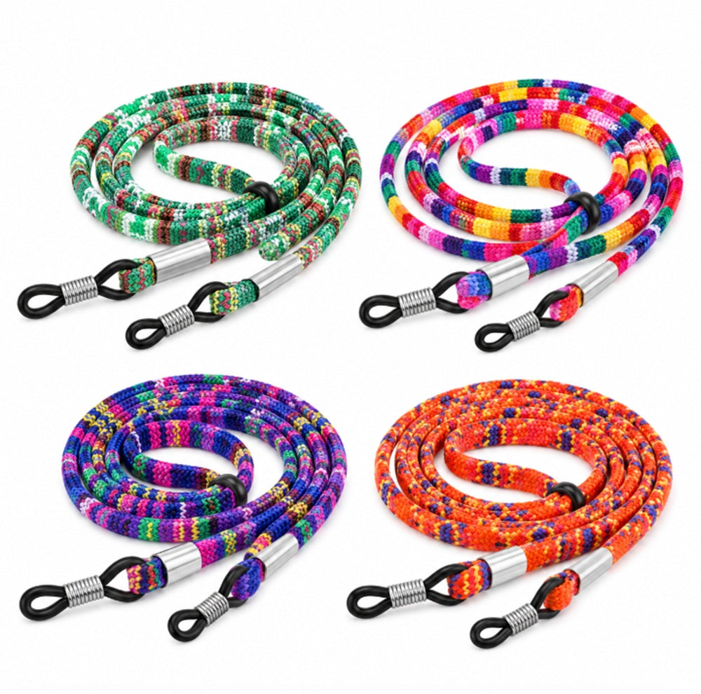 4-Pack Adjustable Eyeglass Neck Straps | TIKA