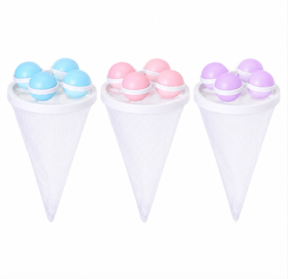 3-Pack Floating Mesh Laundry Lint Catcher Bags | TIKA