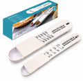 2-Piece Adjustable Measuring Spoon Set for Baking & Cooking | TIKA