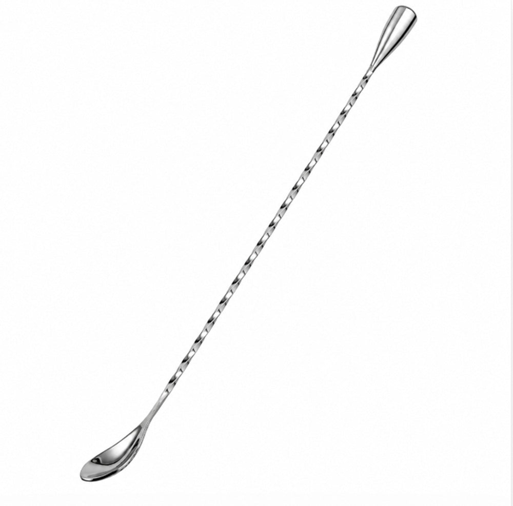 12-Inch Stainless Steel Bar Spoon for Cocktail Mixing | TIKA