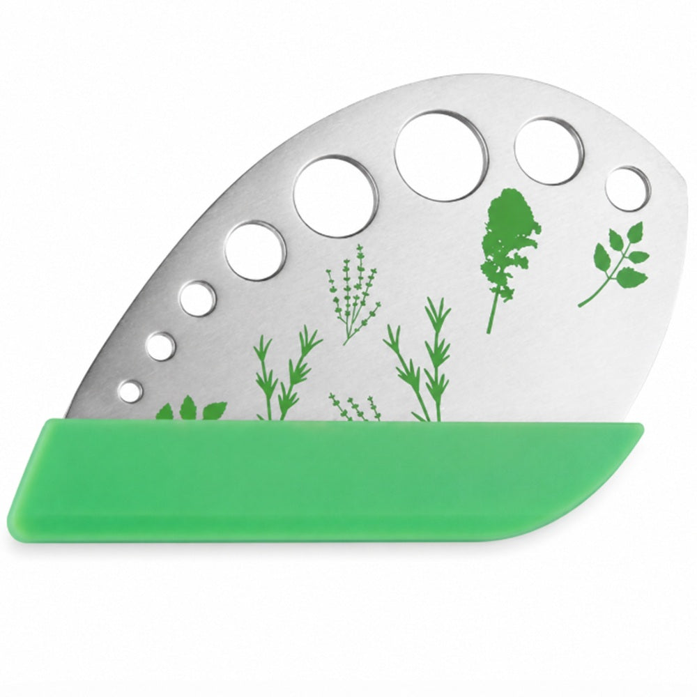 9-Hole Stainless Steel Herb & Kale Stem Stripper | TIKA