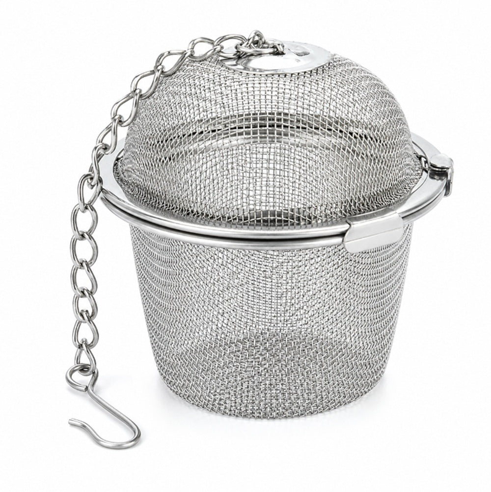 Stainless Steel Mesh Tea Infuser Ball with Chain for Loose-Leaf Tea | TIKA