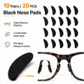 10-Pair Self-Adhesive Silicone Nose Pads for Glasses | TIKA