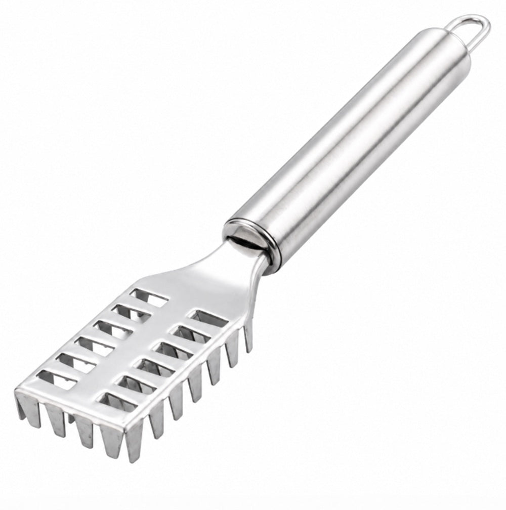 Stainless Steel Fish Scaler Brush & Seafood Cleaning Scraper | TIKA