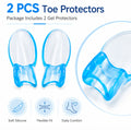 1-Pair Silicone Gel Big Toe Separators | TIKA
