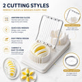 2-in-1 Stainless Steel Egg and Vegetable Slicer | TIKA
