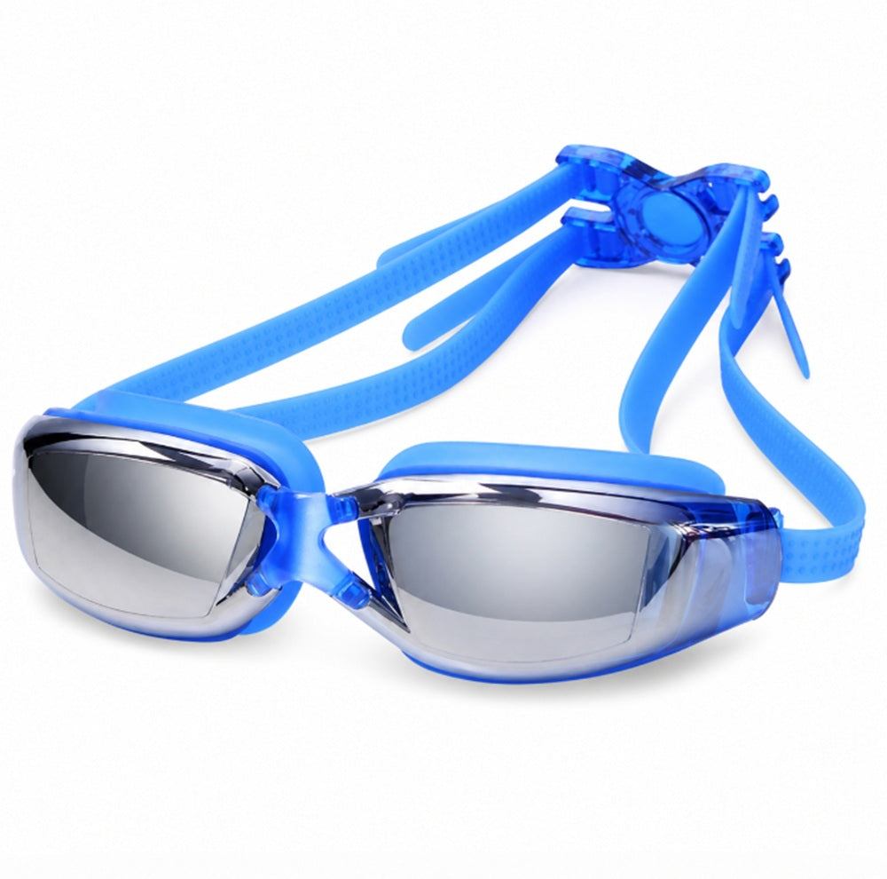 Mirrored Swim Goggles with Anti-Fog & UV Protection | TIKA