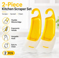 2-Pack Silicone Pot Scrapers for Cookware | TIKA