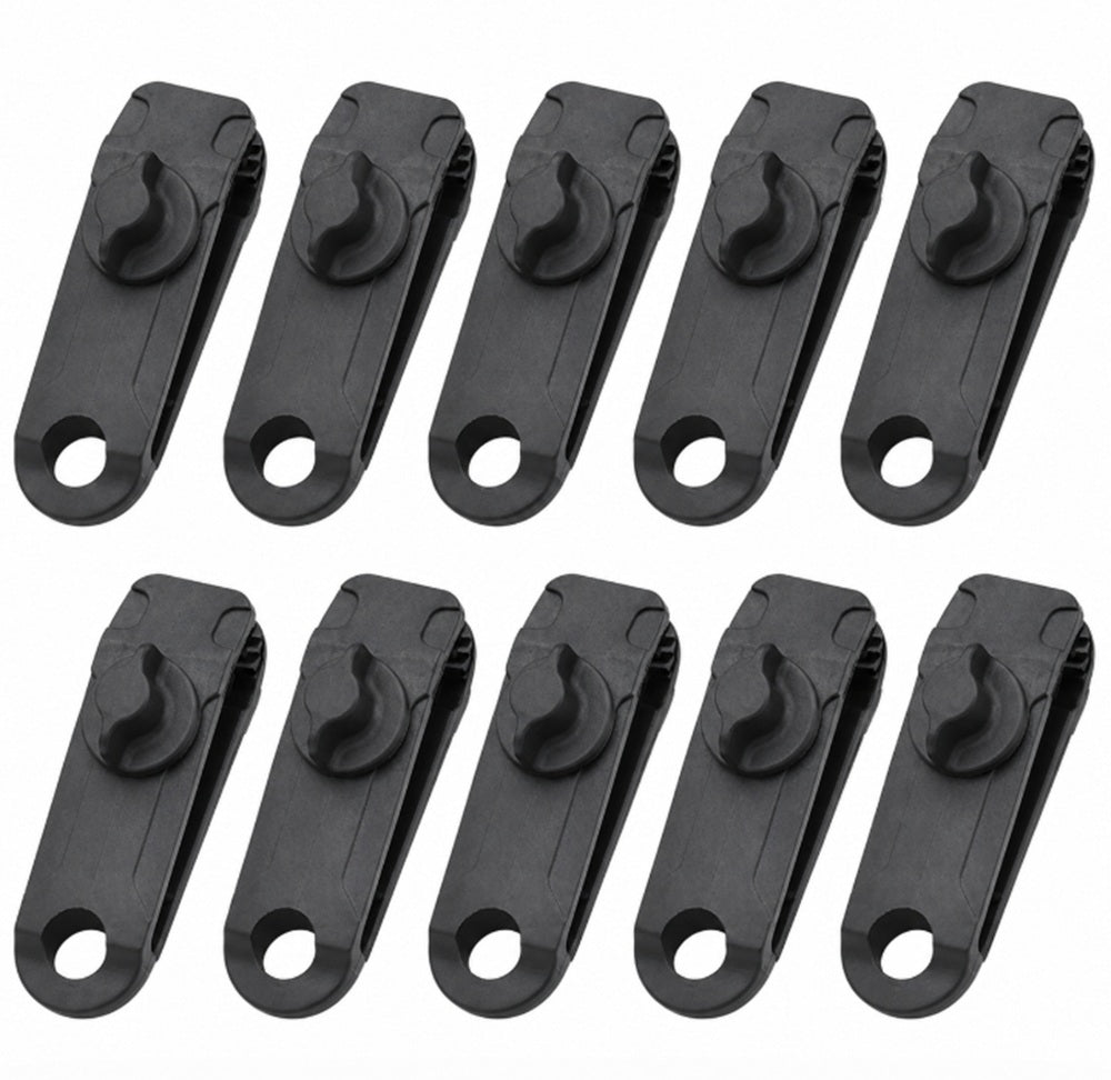 10-Pack Reusable Heavy-Duty Tarp Clips | TIKA