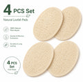 4-Pack Natural Loofah Dishwashing Sponges | TIKA