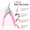 Acrylic Nail Tip Cutter with U-Shaped Edge | TIKA