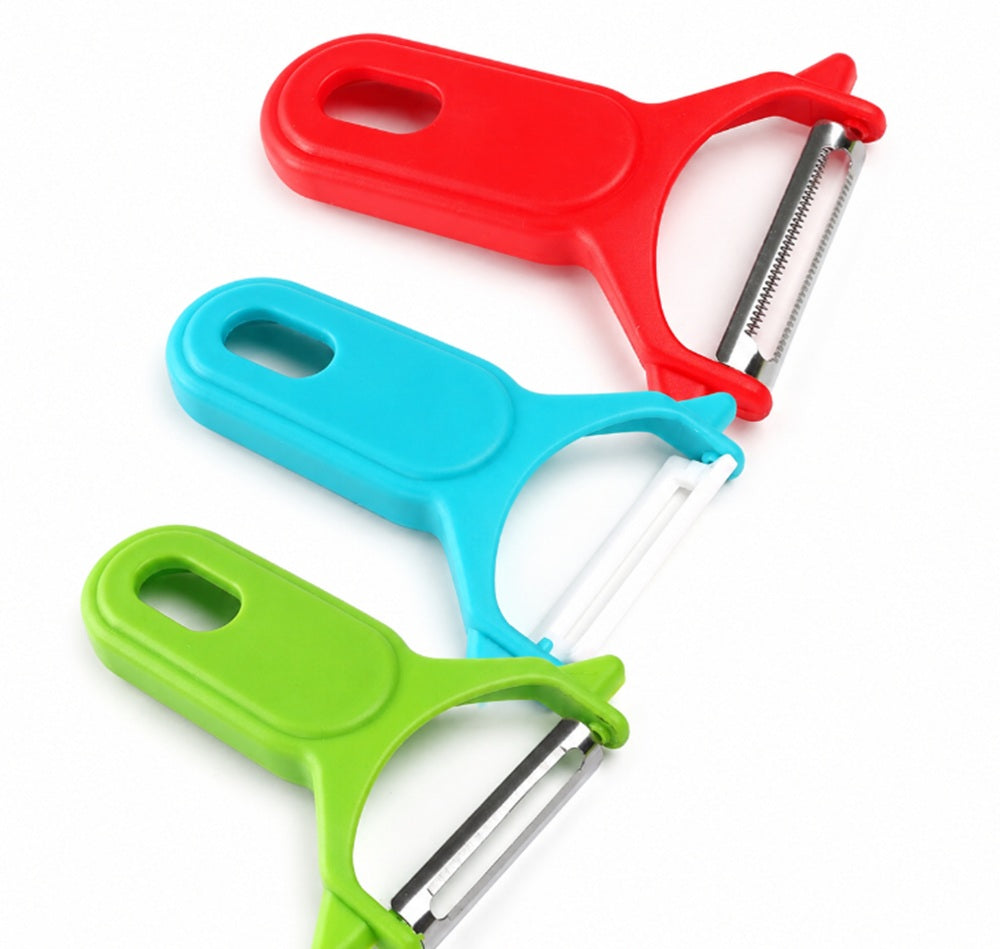 Stainless Steel Swivel Vegetable & Fruit Peelers, 3 Pack – TIKA