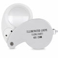 40X 25mm LED Pocket Jeweler’s Loupe | TIKA