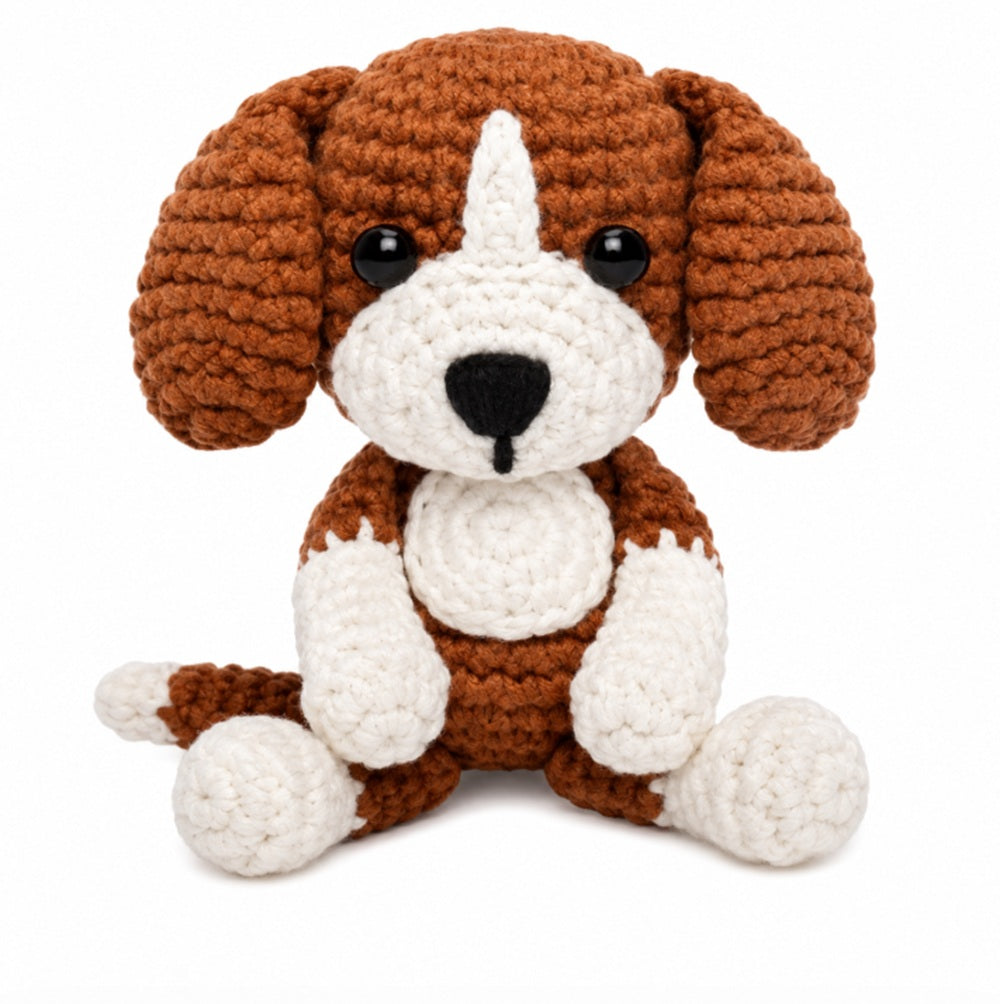 Puppy Beagle Crochet Kit for Beginners with Video Tutorials – TIKA