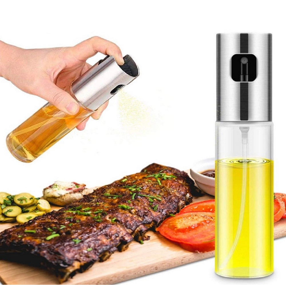 Stainless Steel Olive Oil Sprayer Mister for Cooking & BBQ | TIKA