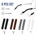 4-Pair Silicone Anti-Slip Eyeglass Ear Hooks | TIKA