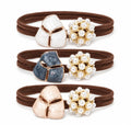 3-Pack Non-Slip Elastic Hair Ties for Women & Girls | TIKA