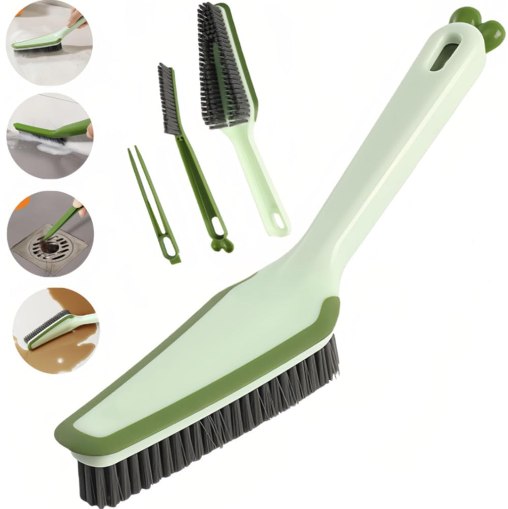 3-in-1 Detachable Crevice & Grout Scrub Brush | TIKA