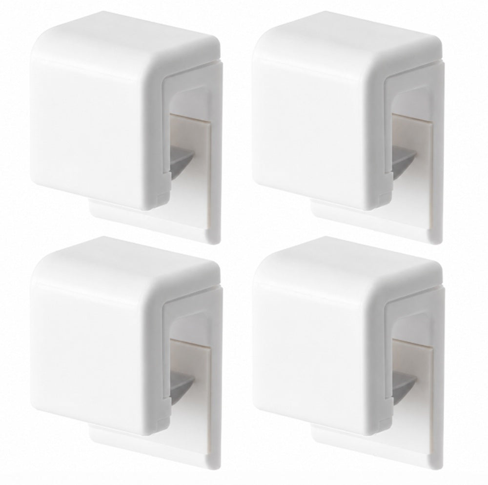 4-Pack Wall-Mount Toothpaste Tube Squeezer Clips | TIKA