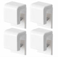 4-Pack Wall-Mount Toothpaste Tube Squeezer Clips | TIKA