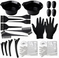 22-Piece Hair Coloring Brush, Comb & Bowl Kit | TIKA
