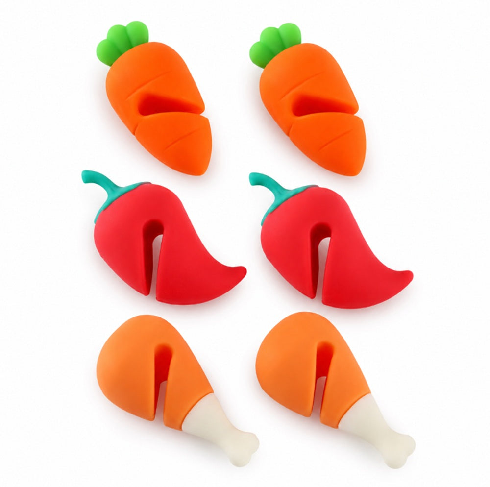 6-Pack Silicone Lid Lifters & Boil-Over Stoppers | TIKA