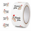 1000-Pack Round Thank You Stickers | TIKA
